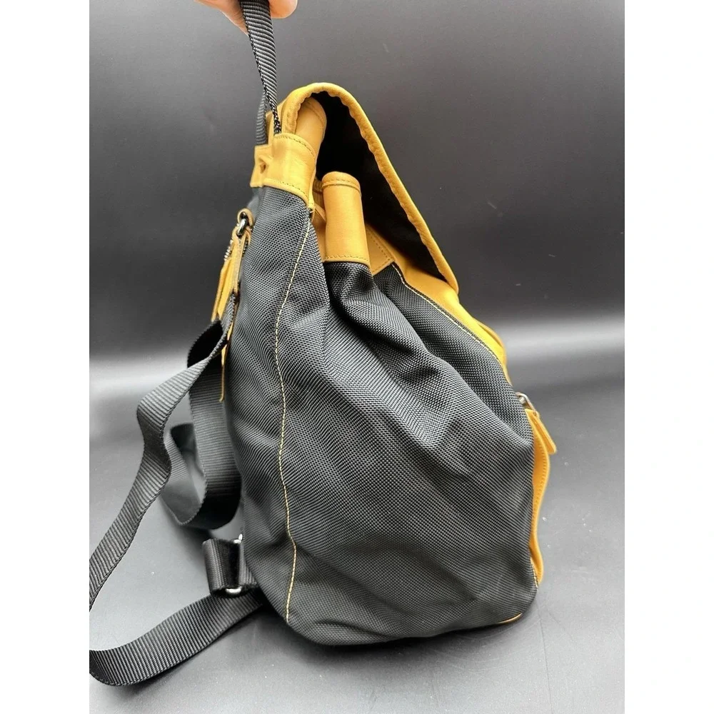 Vintage Coach‎ 1996 Atlanta Olympic Games Yellow Leather Backpack